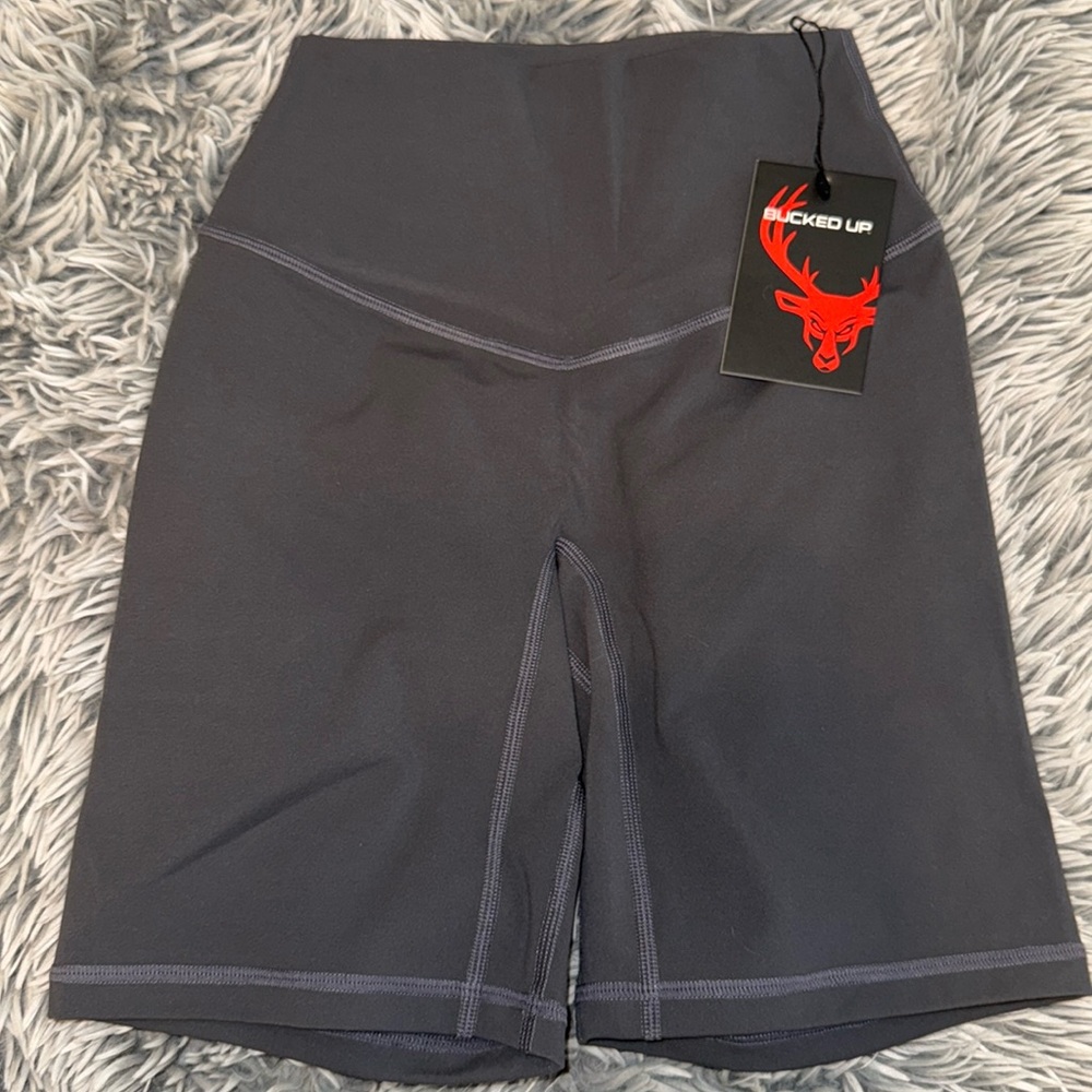 Bucked up biker shorts